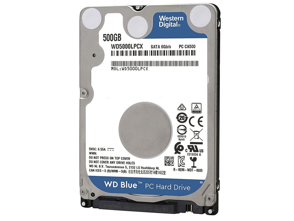 Disco HDD 500GB SATA 2.5"