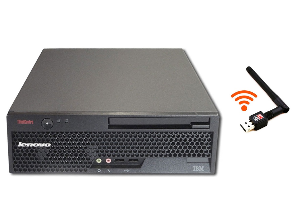 Lenovo ThinkCentre M57 (SFF) | Core 2 Duo - 240GB SSD - 4GB DDR2